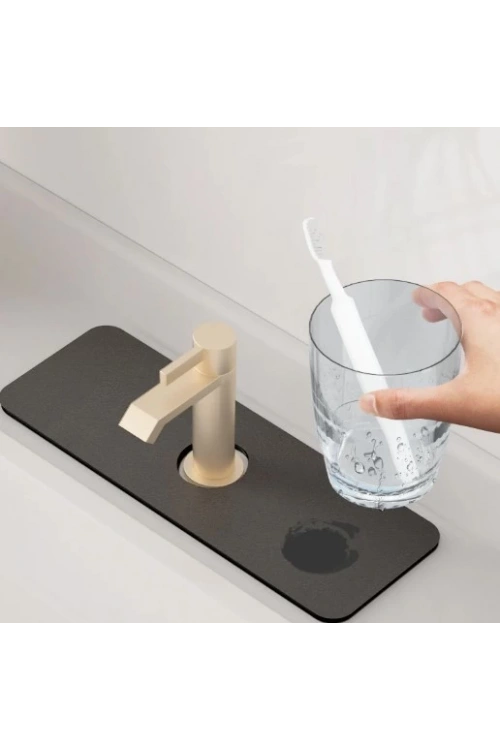 Su Emici Sihirli Lavabo Kenar Matı 38x13cm Mc-605