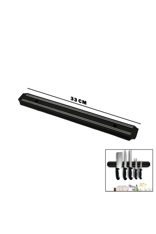 Sun Yakut-12151 ( 33cm ) ( Mıknatıslı ) ( Bıçak & Makas ) Askısı ( Vidalı Montaj )*80