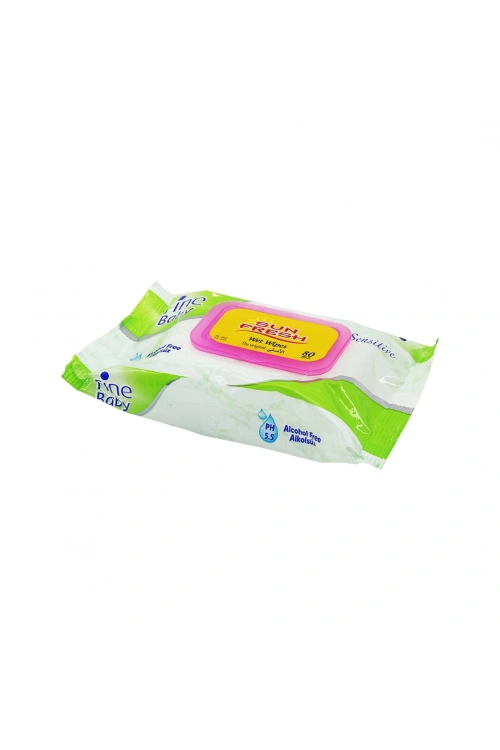 Sunfresh Fine Baby ( 80pcs ) Sensitive Islak Mendil*12=k