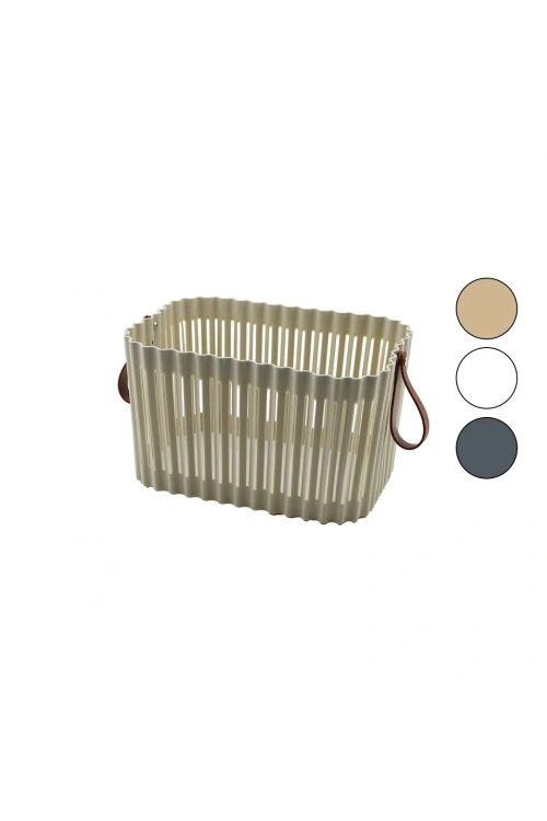 Sunplast Sd-5502 (d.gen) (10lt) Flexıon Çok Amaçlı Sepet (renkli Pls.) (silikon Kulp) (21.5x31cm & Derinlik:18cm)*24=k