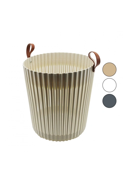 Sunplast Sd-5512 (yuvarlak) (33lt) Flexıon Çok Amaçlı Sepet (renkli Pls.) (silikon Kulp) (taban:28cm Ağız:36cm & Derinlik:39cm)*12=k