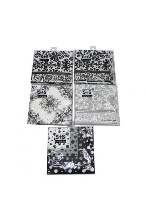 Sunshines S+s Yakut-10461 ( 20 Pcs ) Renkli Desenli Sunum Peçete ( 33x33cm )*300