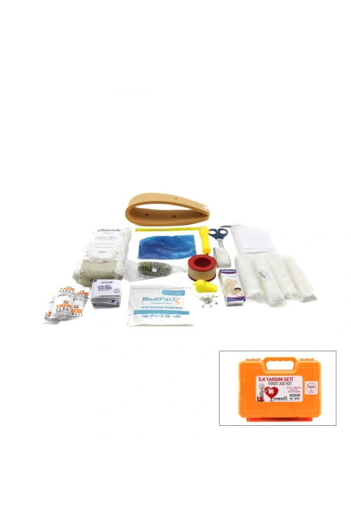 Super-bag Asr-5015 ( Büyük ) İlk Yardım Seti Fırst Aıd Kıt Pls.çantalı*12