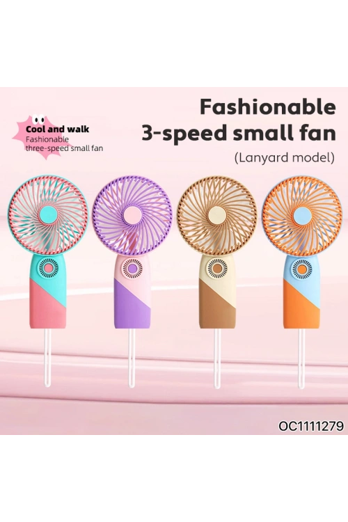 Taşınabilir Mini USB Şarj Edilebilir Fan - Masaüstü El Fanı - El Vantilatörü