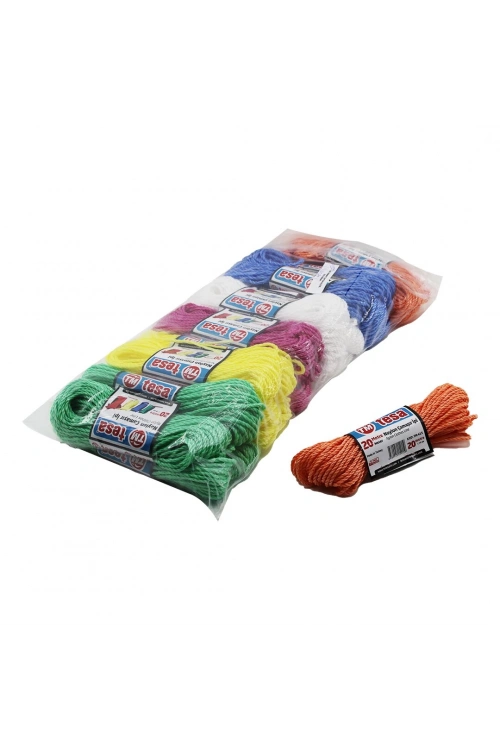 Tesa Temsan Tm-415 ( Naylon Plastik ) ( 20mt ) Çamaşır İpi*24x10