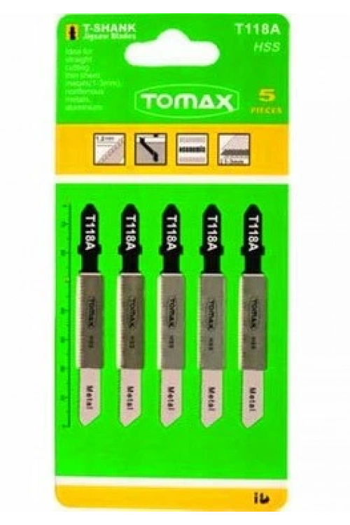 Tomax T118a Metal 5pcs Dekobaj Bıçak Dekupaj*200