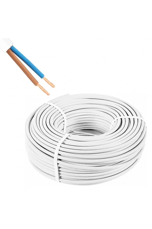 Toros Kablo ( Ttr ) ( 2x1.5mm ) Cca Kablo ( H05 W-f ) ( 100mt )*1