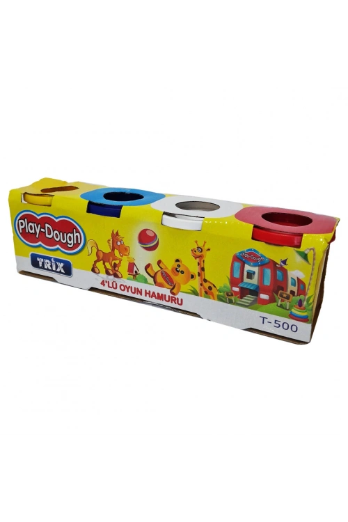 Trix Play Dough T-500 Büyük 4pcs Oyun Hamuru*36