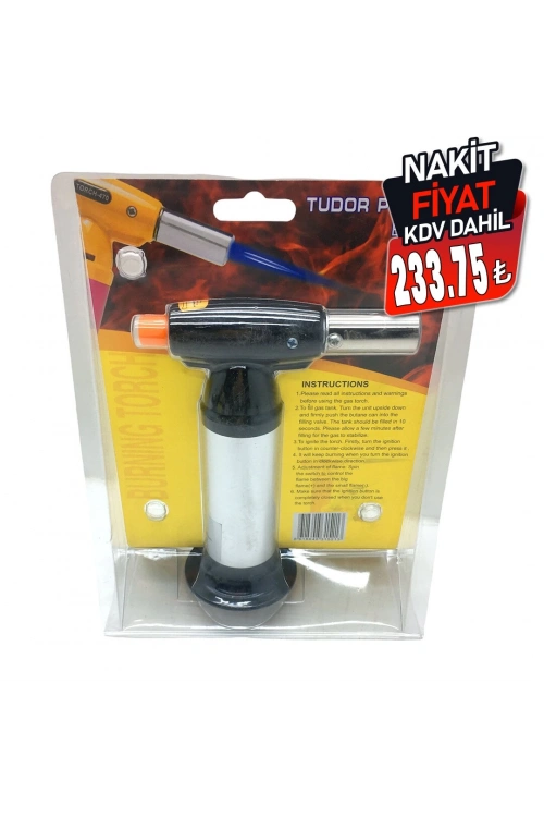 Tudor Bs-470 Pürmüz Torch Nargile Çakmak*100