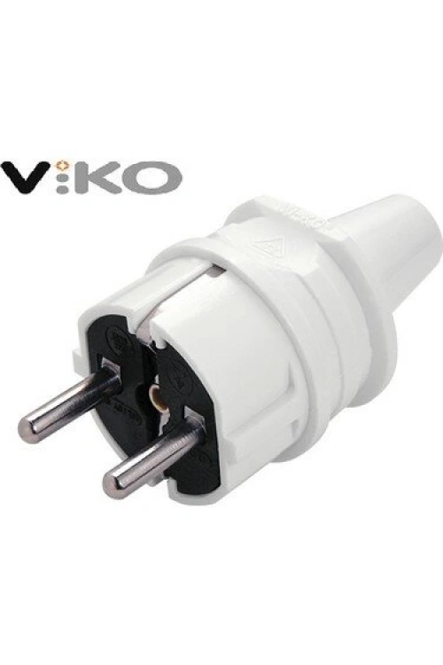 Viko-90304100 Topraklı ( Erkek ) Fiş*50x6