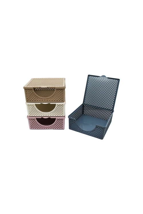 Voce Vc-063 Sarmaşık Desen Plastik Peçetelik*24=k