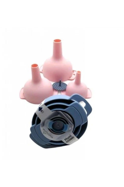 Wish Home Wh-56 ( 3pcs ) Süzgeçli Huni Seti ( Hazne Çap: 6-8-9.5cm & Boğaz Çap: 1.25-1.9-2.5cm ) *48