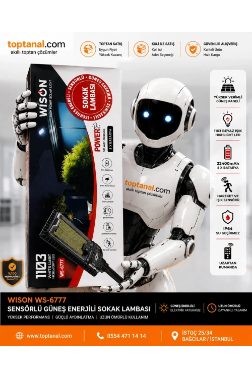 Wison WS-6777 300W Sokak Lambası