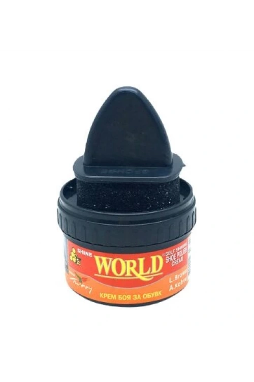 World ( 55ml ) ( Açık Kahve ) Lıght Brown Ayakkabı Boyası*12x16