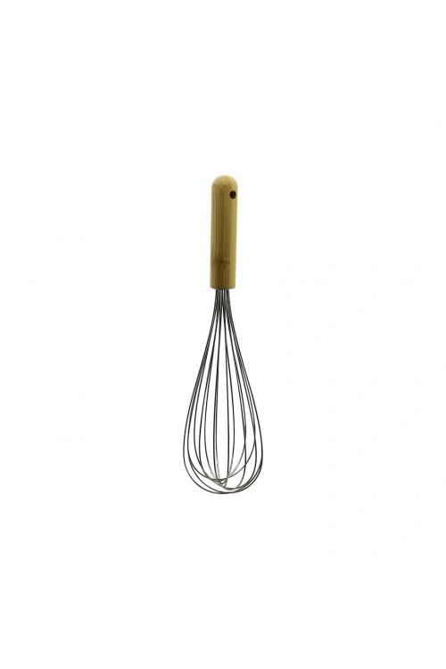 Yakut-11622 ( 20cm ) Metal Çırpıcı ( Bambu Saplı )*12x20