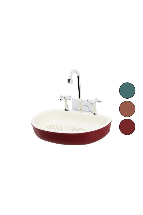 Yakut-12419 Lavabo Figürlü Katı Sabunluk*120