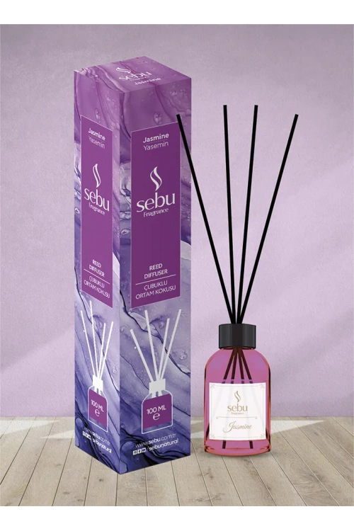 Yasemin Ortam Kokusu Bambu Çubuklu Sebu 100 Ml