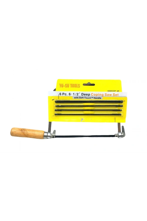 Yu-su Tools Sawcop-6p ( 6pcs ) Kıl Testere Seti Ahşap Sap*120