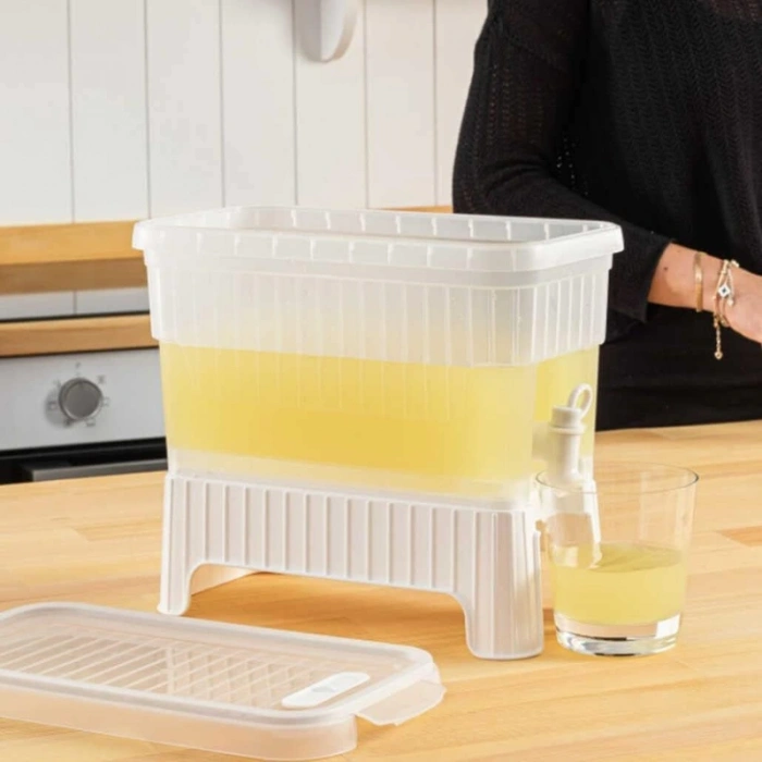 4 Litre Su Limonata Sebili Antrasit Sebil
