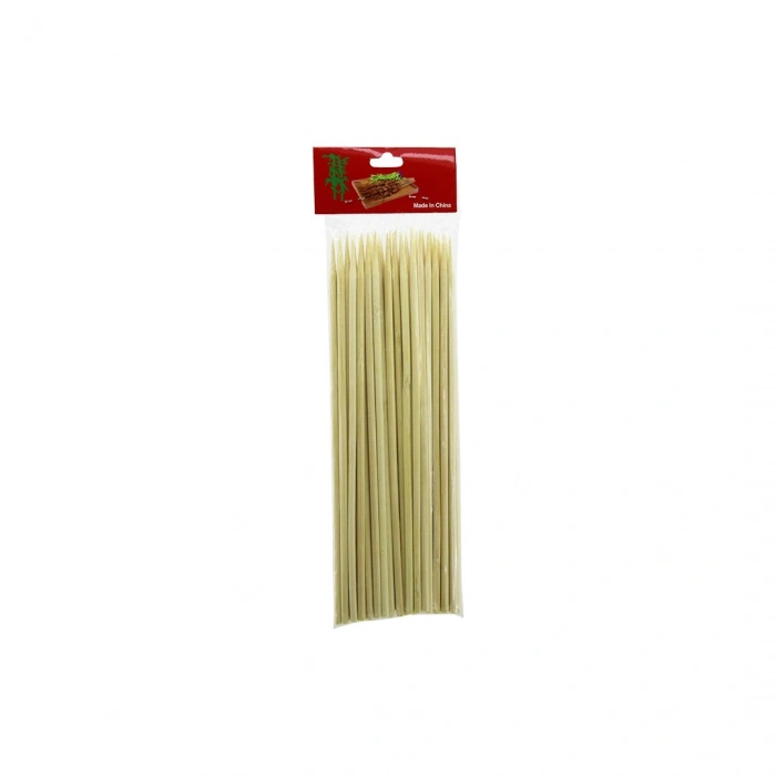 Egonex İbico İ18-073 Bamboo Skewers ( Kalın & 24.5cm ) Ahşap Çöp Şiş ( 45pcs ±2ad )*12x20