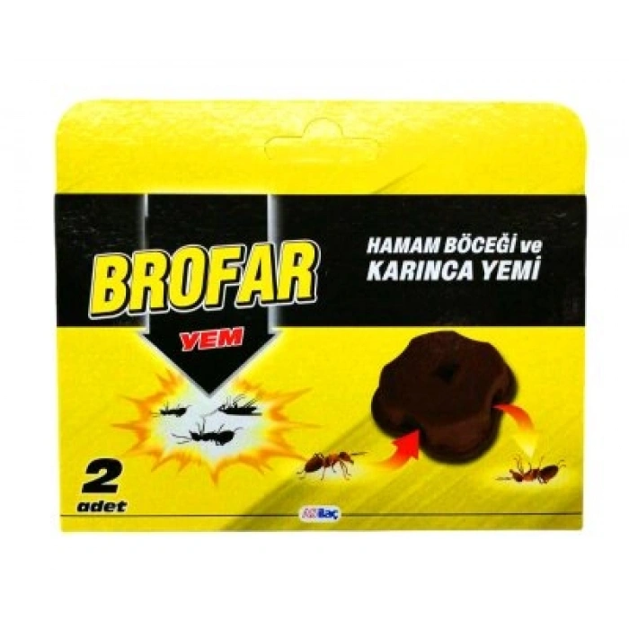 Egonex Brofar ( 2pcs ) Hamam Böceği Ve Karınca Yemi*12x4