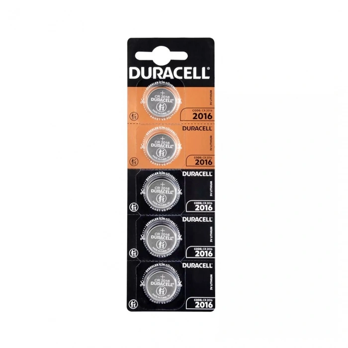 Egonex Duracell-2016 ( Para Pil ) ( 5li Kart )*40