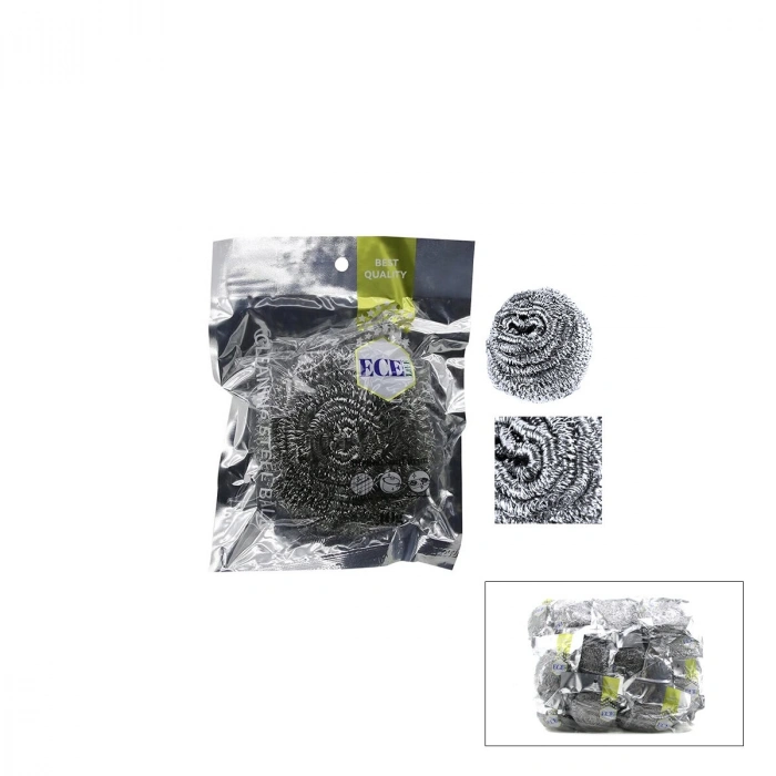 Egonex Ece Lıfe Ec-201 ( 60 Gr ) ( Lüx ) Bulaşık Top Teli ( Best Qualıty )*30x10