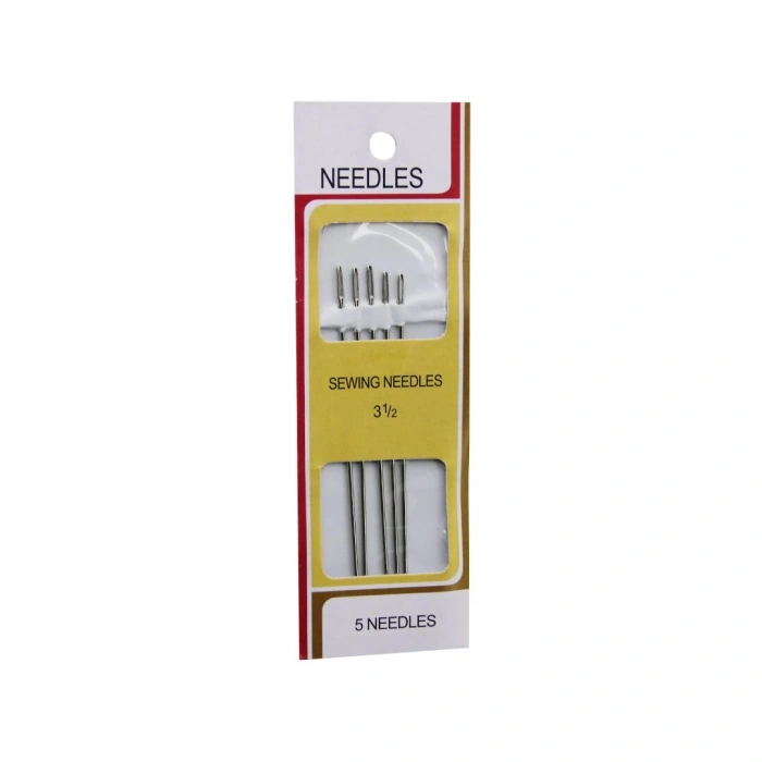 Egonex İbico İ20-009 Sewıng Needles ( 5pcs ) ( 3 ½ = 8.6cm ) Yorgan İğnesi*50x50