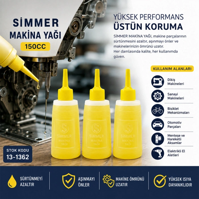 Egonex Simmer Makine Yağı ( 150cc )*12x12