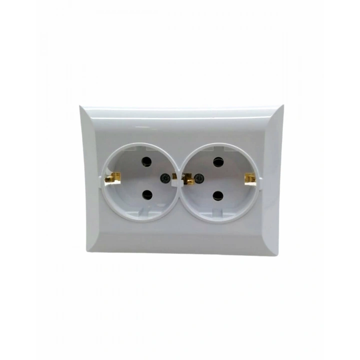 Egonex Atom Topraklı 2li Priz*12x10