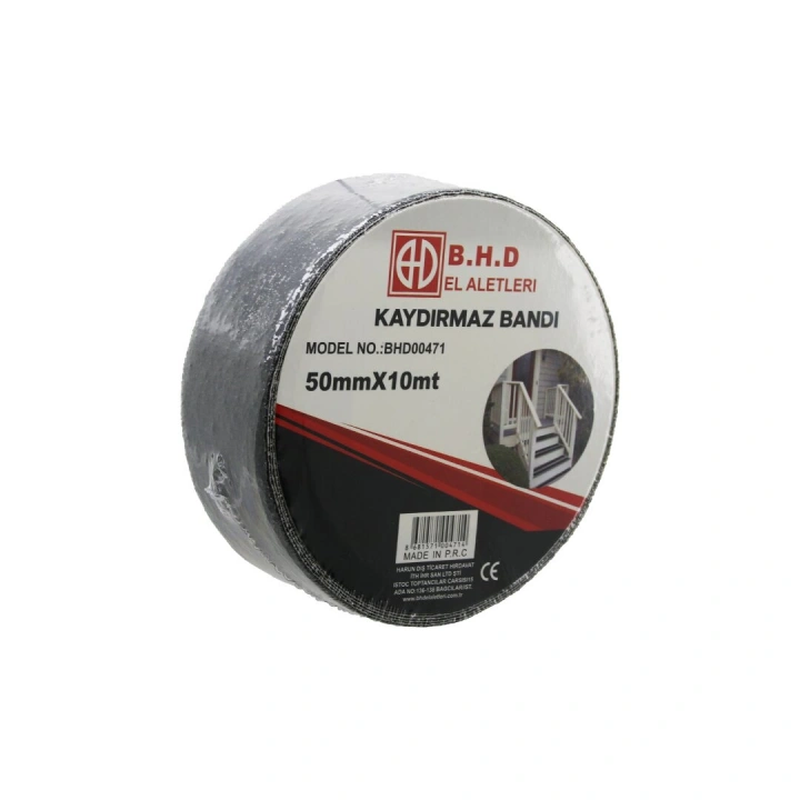Egonex B.h.d Bhd-00471 ( 50mm X 10mt ) ( Kaydırmaz ) ( Siyah ) Bant ( Bandı )*36