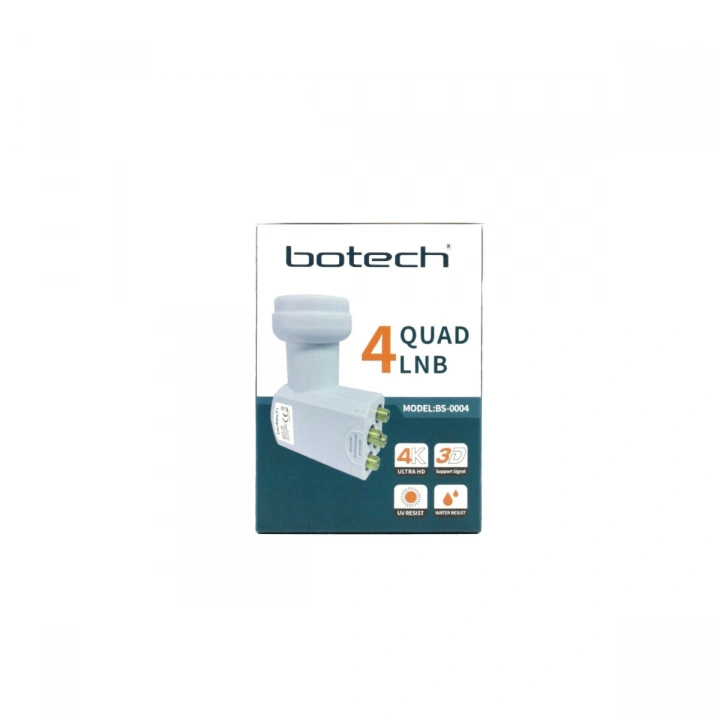 Egonex Botech Bs-0004 ( 4lü ) Uydu ( Lnb ) Unıversal Quad ( 4k Ultra Hd ) ( 0.1db )*50