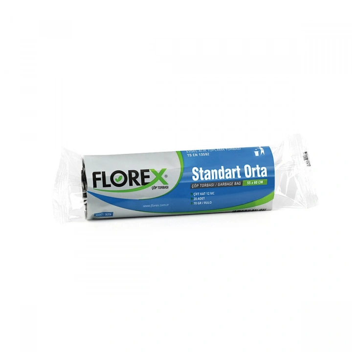 Egonex Florex-525 Çöpsar ( Orta Boy ) ( 20pcs) 55x60cm.çöp Torbası*50=k