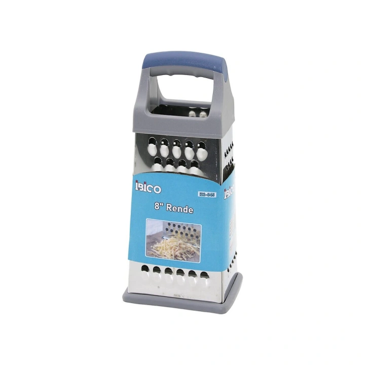 Egonex İbico İ22-045 ( Plastik Saplı ) ( 8 ) ( 4gen ) ( Çelik Metal ) Rende ( Silikon Kaplama Taban )*96