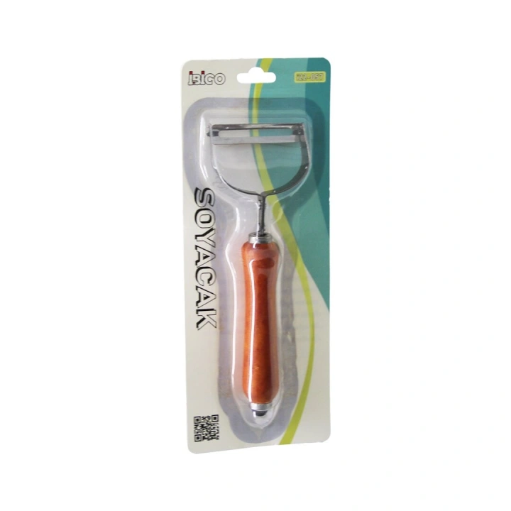 Egonex İbico İ22-057 ( Ahşap Saplı ) ( Tek Başlı ) ( Metal ) Soyacak*480