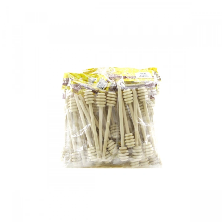 Egonex İbico İ22-341 ( 6pcs ) Bal Kaşık Ahşap & Bambu ( 16cm )*10x20