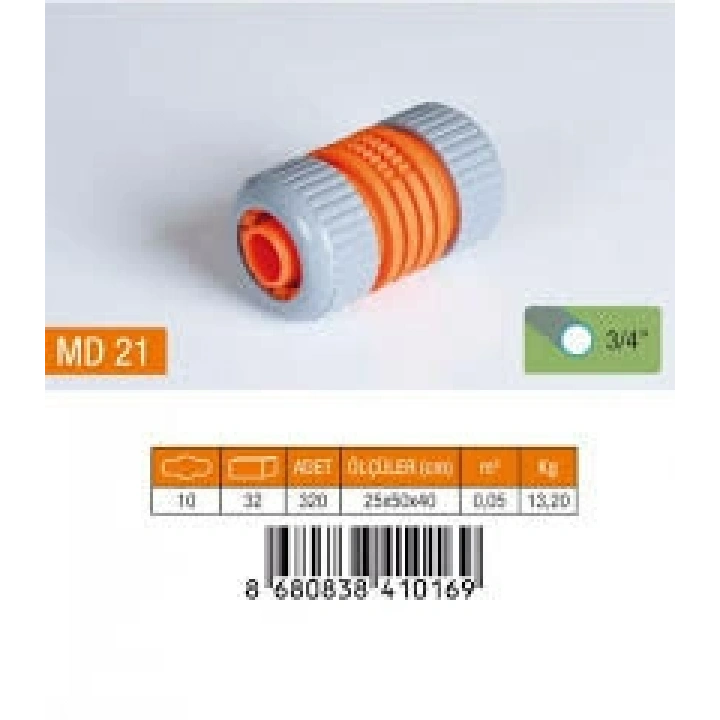Egonex Medalyan Md-21 Lüx Hortum Eki 3/4 *10x32