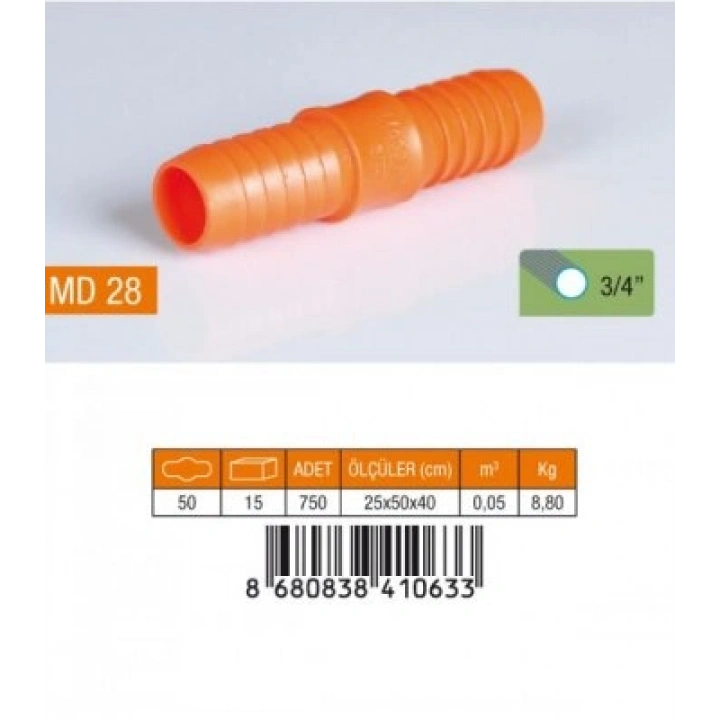 Egonex Medalyan Md-28 Normal Hortum Eki  3/4 *50x15