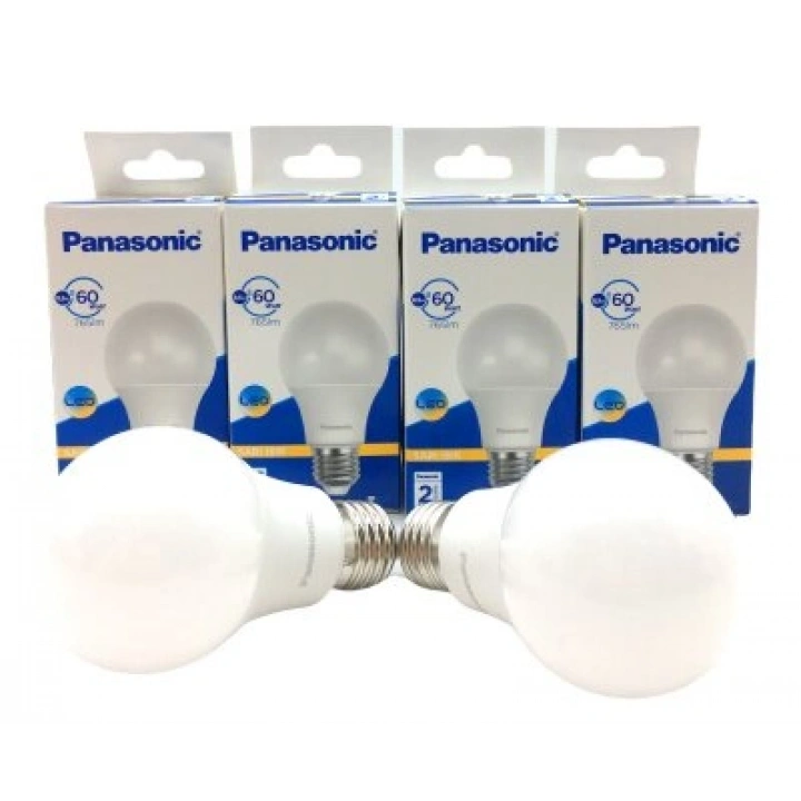 Egonex Panasonic ( Sarı ) ( E27 ) ( 8.5w ) Led Ampul ( Warm White ) ( 2700k )*20x5