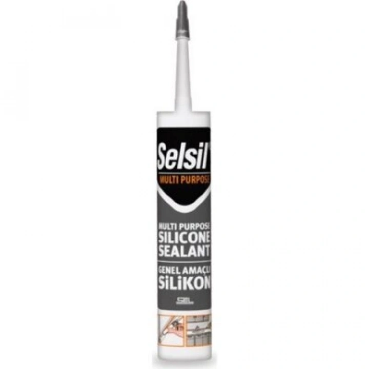 Egonex Selsil-2527 ( Şeffaf ) Üniversal Silikon 280 Gr*25=k