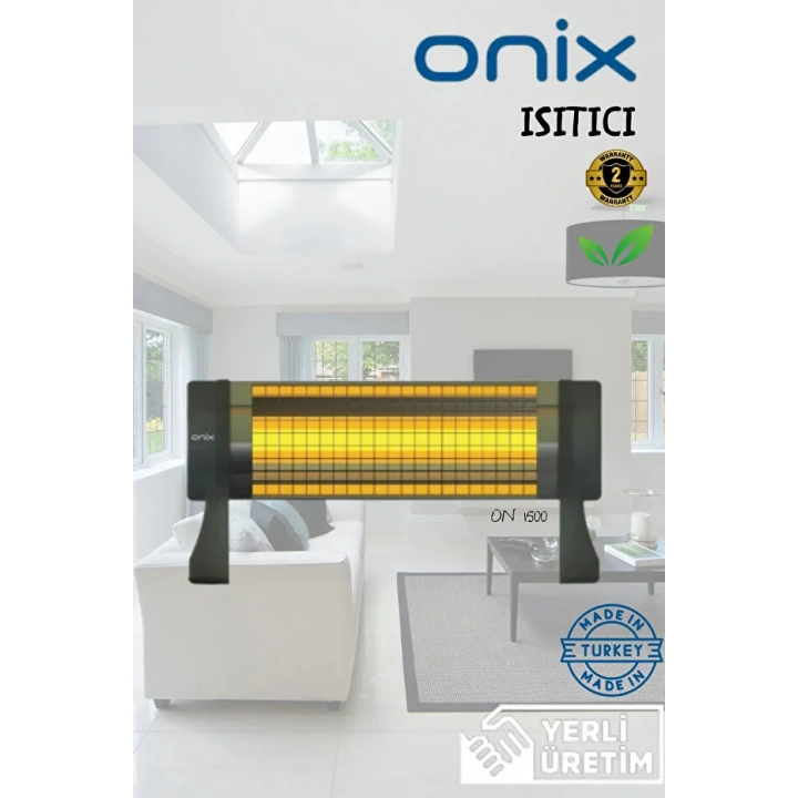 Onix Masa Altı Elektrikli Isıtıcı Soba 1500 Watt