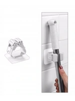 1 Adet Yapışkanlı Pratik Mop Tutucu Beyaz