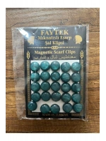 25 Takım Mıknatıslı Eşarp Şal Klipsi