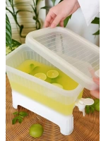 4 Litre Su Limonata Sebili Antrasit Sebil
