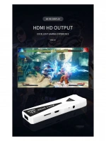 4k Game Tv Stick Android Tv Wifi Kablosuz Çift Kol Game Stick 64gb Hafıza Atari