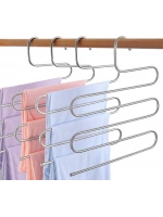 5 Katlı Pantolon Eşarp Askısı Metal Egonex
