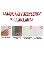 60 Parça Çok Amaçlı Çift Taraflı Bant 1 Cm X 4 Cm