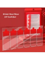 60 Parça Kolay Açılır Güçlü Çift Taraflı Bant 18mm*50mm