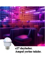 Egonex Mini Disco Ampulü, Led Ac85-260v