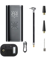 Hava Pompası & Powerbank | 150 Psı Ultra Basınç, Led Işıklı, Lcd Ekranlı, 4000mah Taşınabilir Şarjlı Kompresör